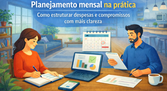 Planejamento mensal na prática