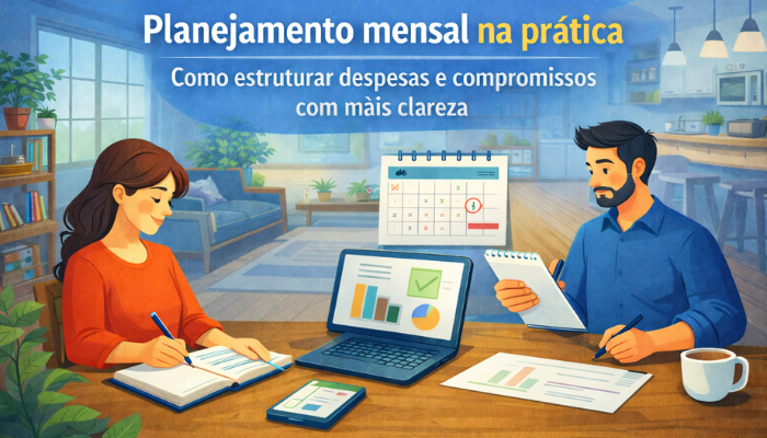 Planejamento mensal na prática