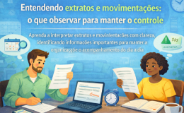 Entendendo extratos e movimentações
