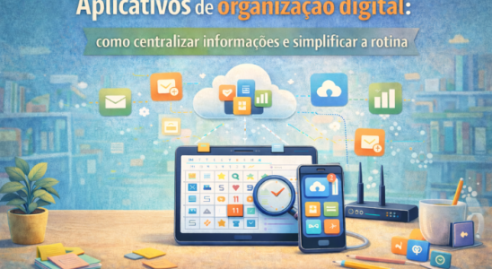 Aplicativos de organização digital