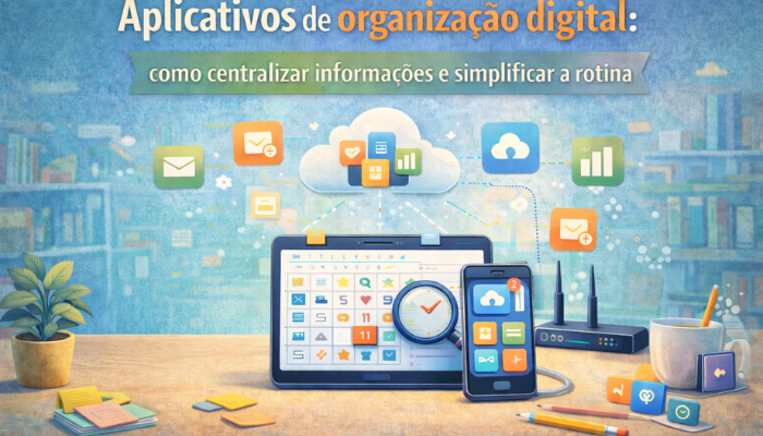 Aplicativos de organização digital