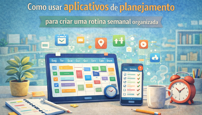 Como usar aplicativos de planejamento