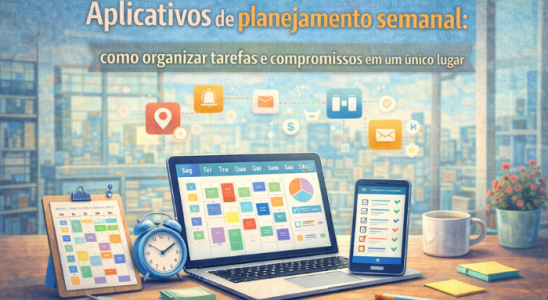 Aplicativos de planejamento semanal