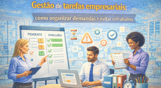 Gestão de tarefas empresariais