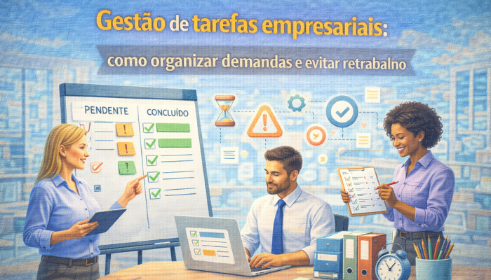 Gestão de tarefas empresariais