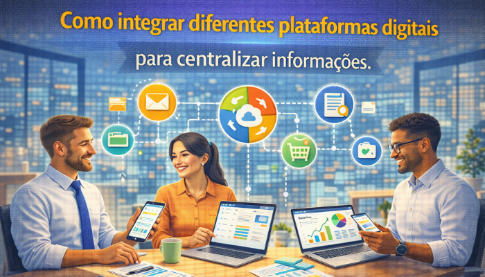 Como integrar diferentes plataformas digitais